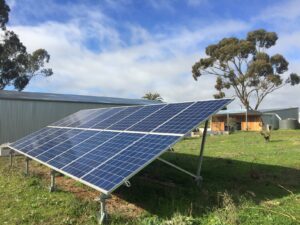 Izway wines off-grid winery and cellar door.
